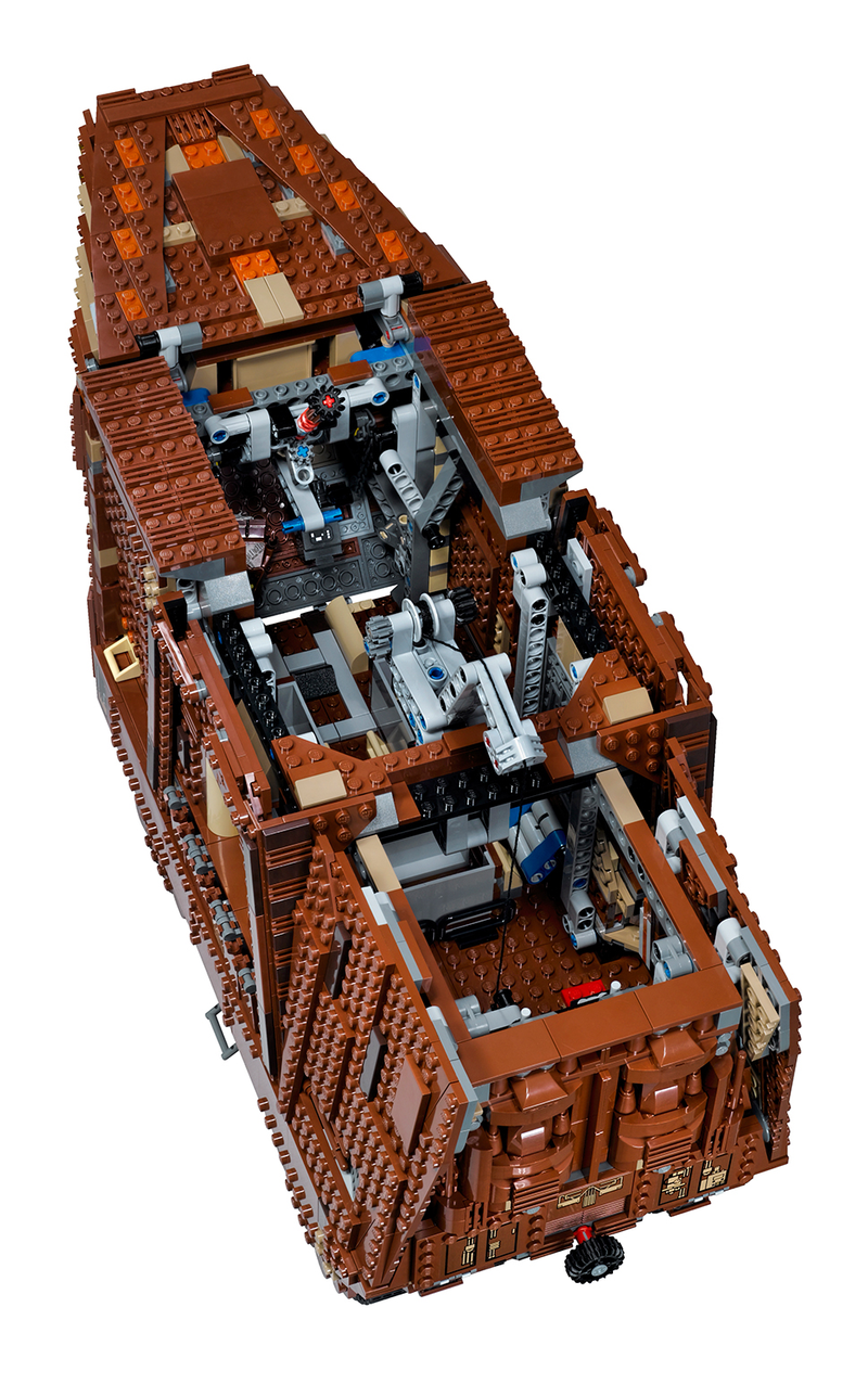 Illustration for article titled This is the 3,296-piece Lego Star Wars Sandcrawler you were looking for